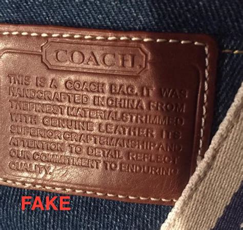 inside of fake coach purse|coach purse without serial number.